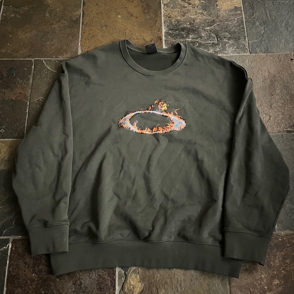 Oakley Dark Green Crewneck Sweater